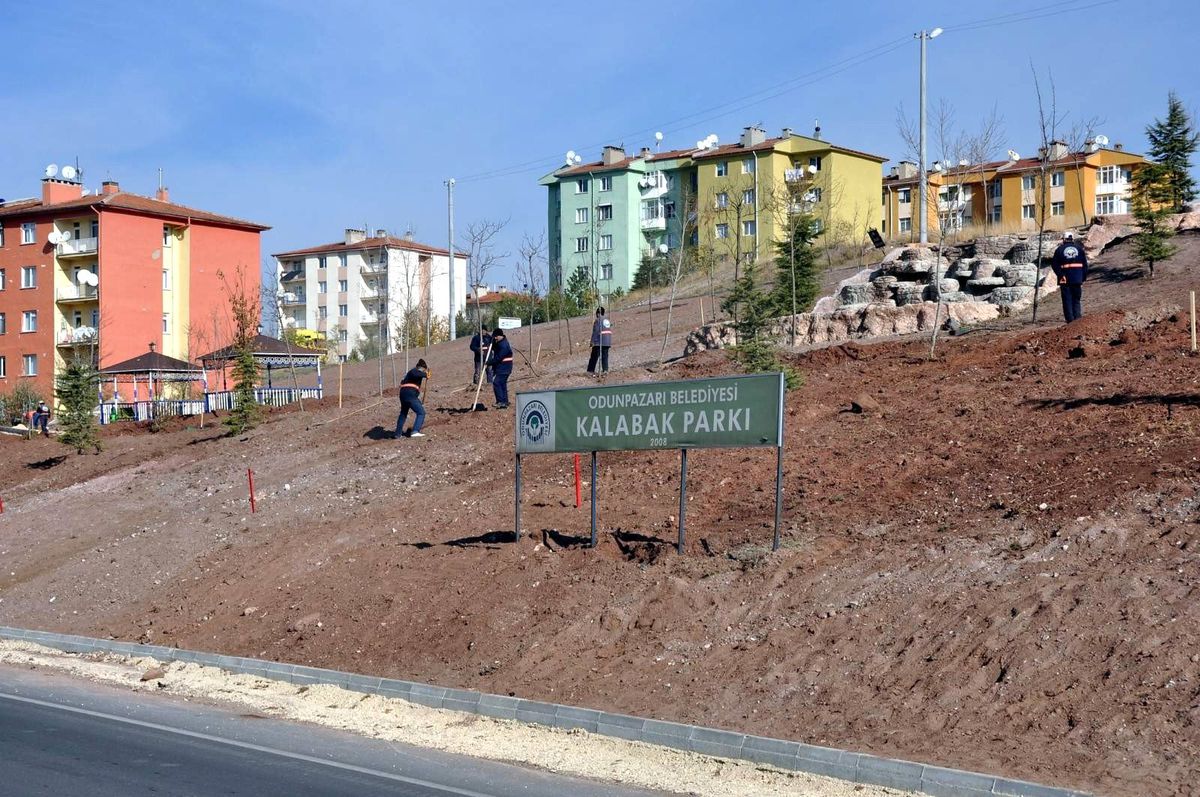 Kalabak Parkı Yenileniyor