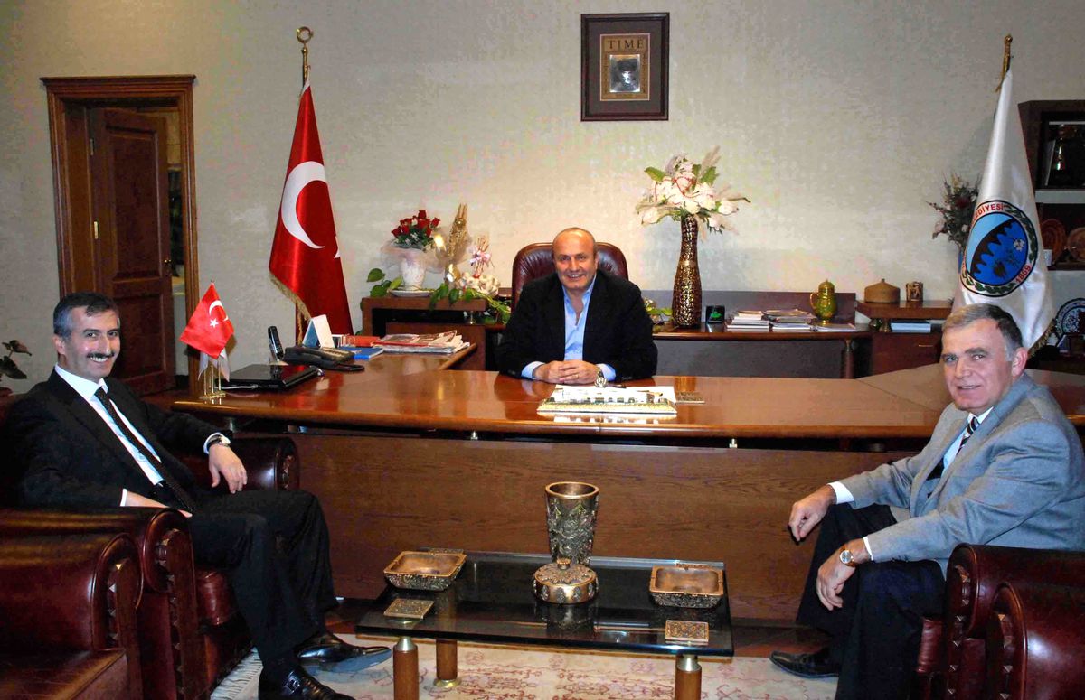 Milli Piyango Genel Müdürü Biçer, Arslan\'ı Ziyaret Etti