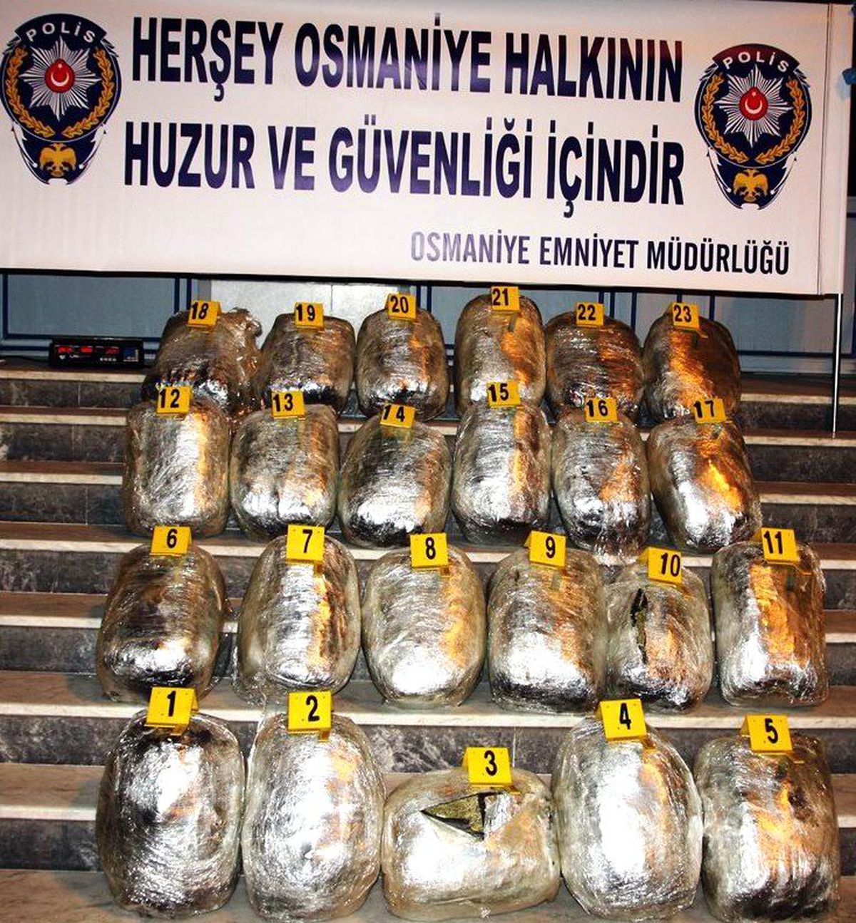 Osmaniye\'de Uyuşturucu Operasyonu