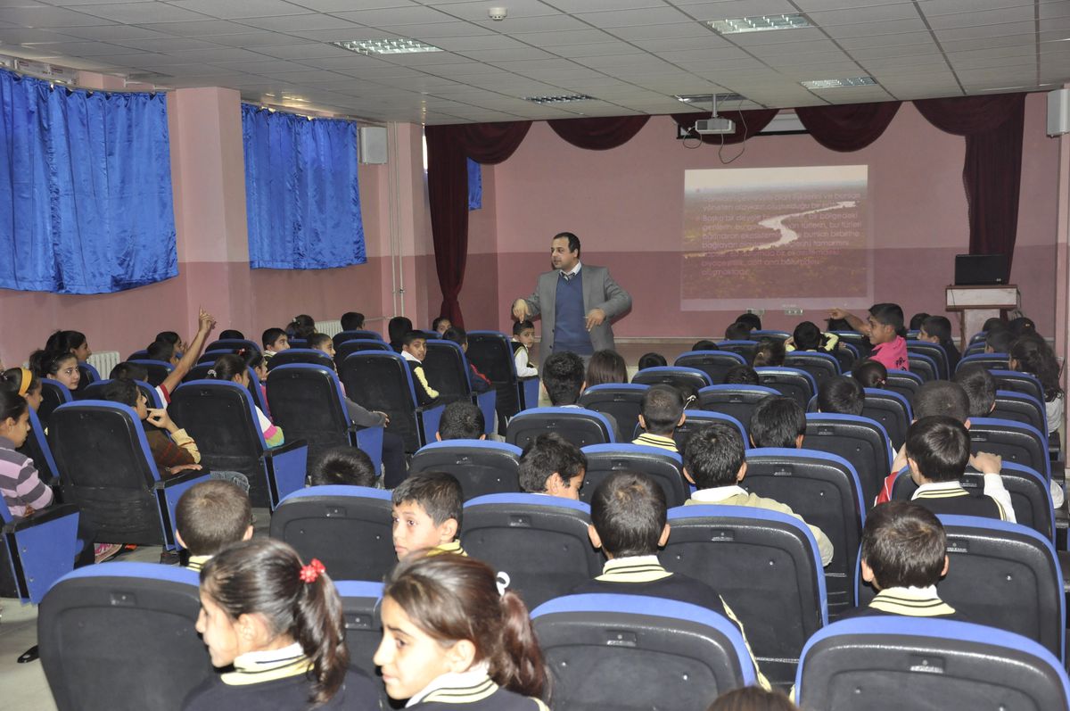 Şırnak\'ta Öğrencilere Doğa Koruma Eğitimi Verildi