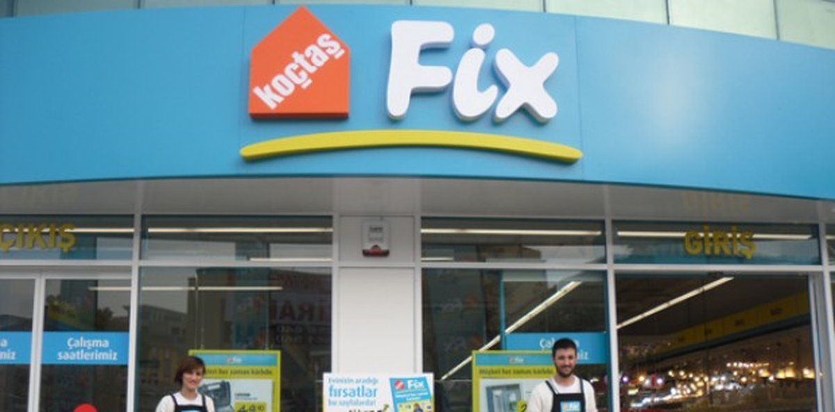 Türkiye\'de İlk Koçtaş Fix Mağazası Açıldı

