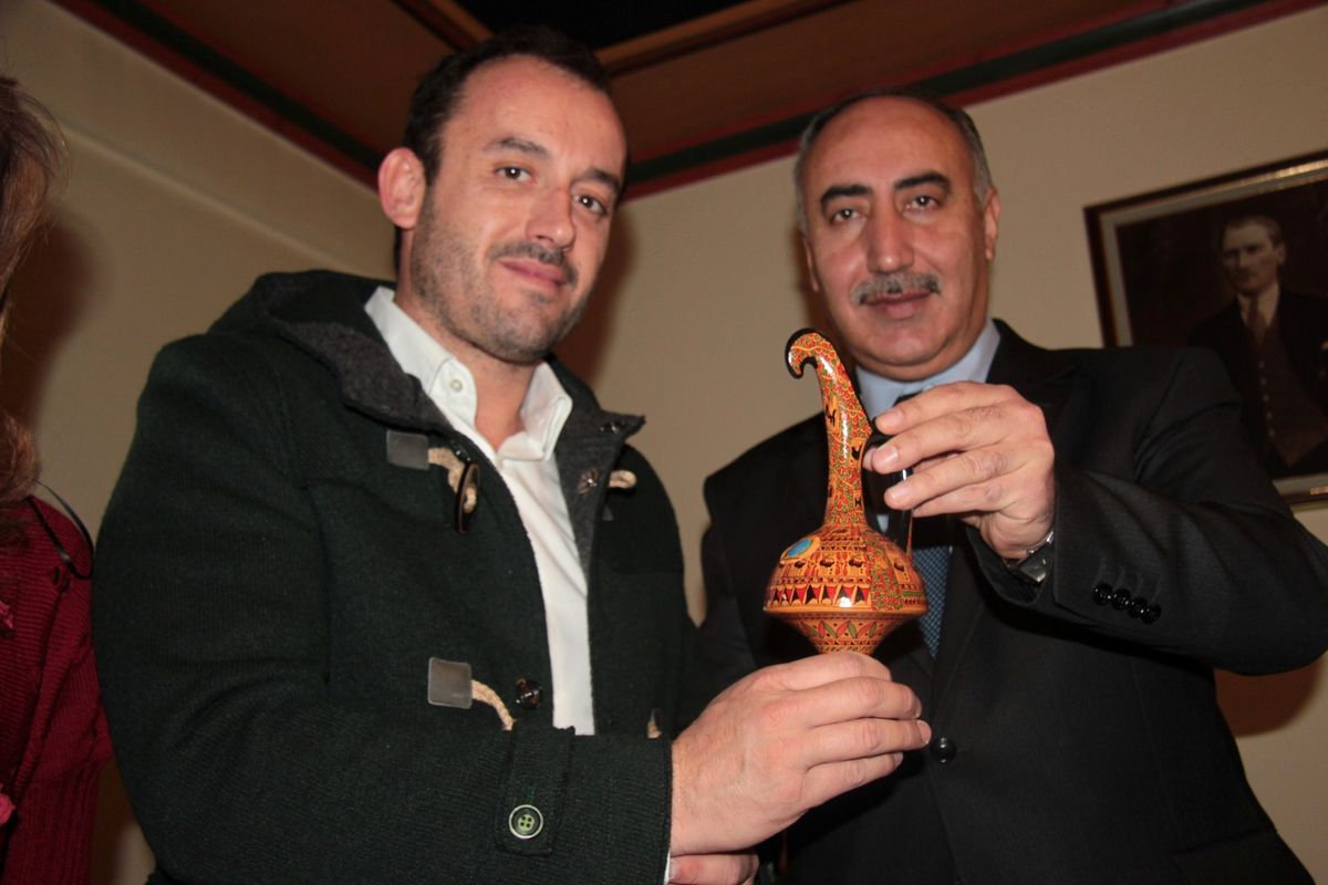 Yunanlı Heyet Nevşehir Belediyesi\'nde