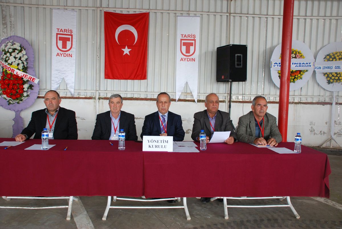 Aydın Tariş\'te Başaran\'a Güven Tazeledi