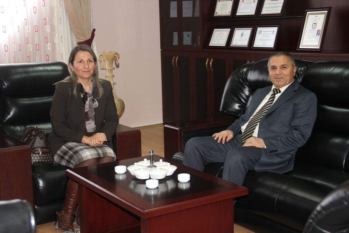 Baro Başkanı Tuzcu, Kırşehir Pmyo Müdürü Kılıçaslan'ı Ziyaret Etti