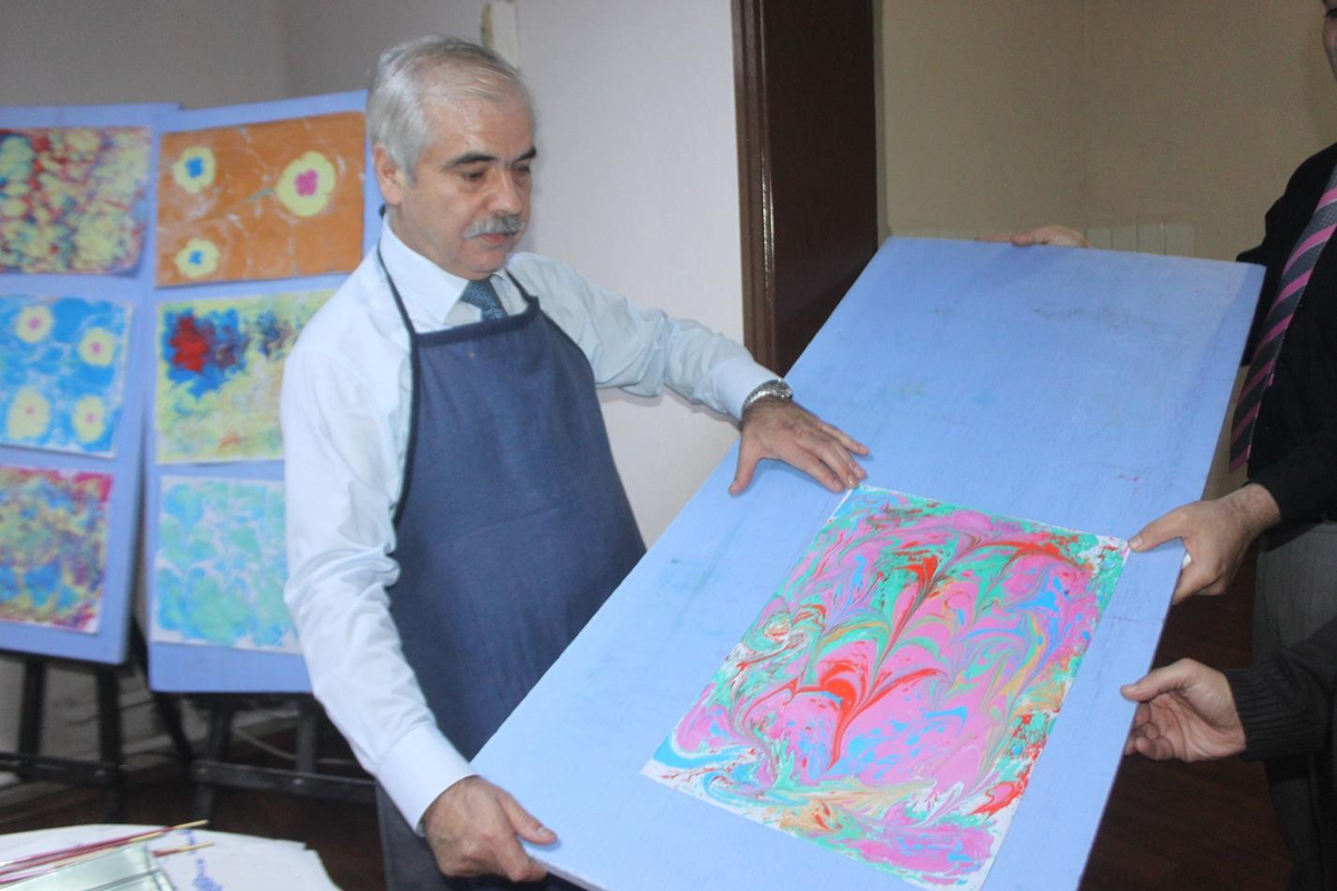 Keşan Belediyesi Ebru Kursu Açtı