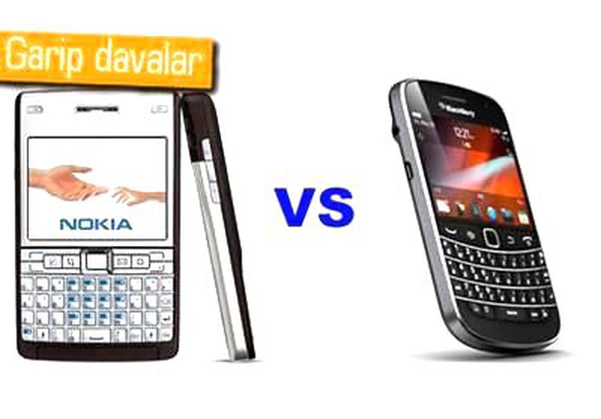 Nokia\'dan Blackberry\'e Patent İhlali Davası