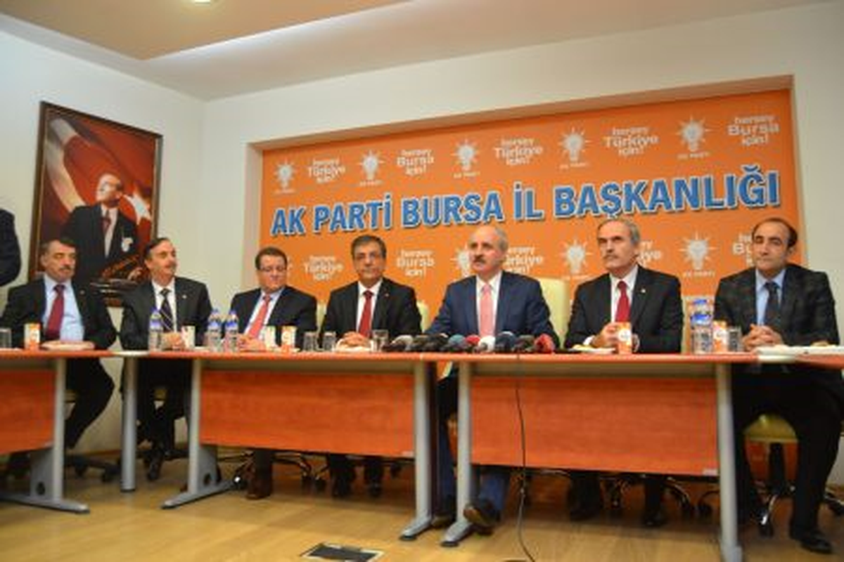 Numan Kurtulmuş Bursa\'da