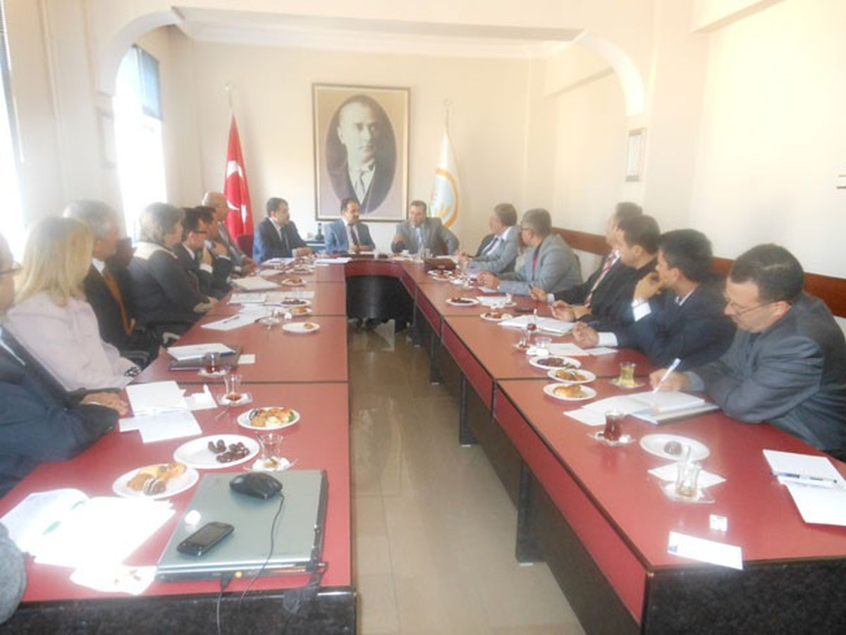Tarım Müdürlüğünde Değerlendirme Toplantısı
