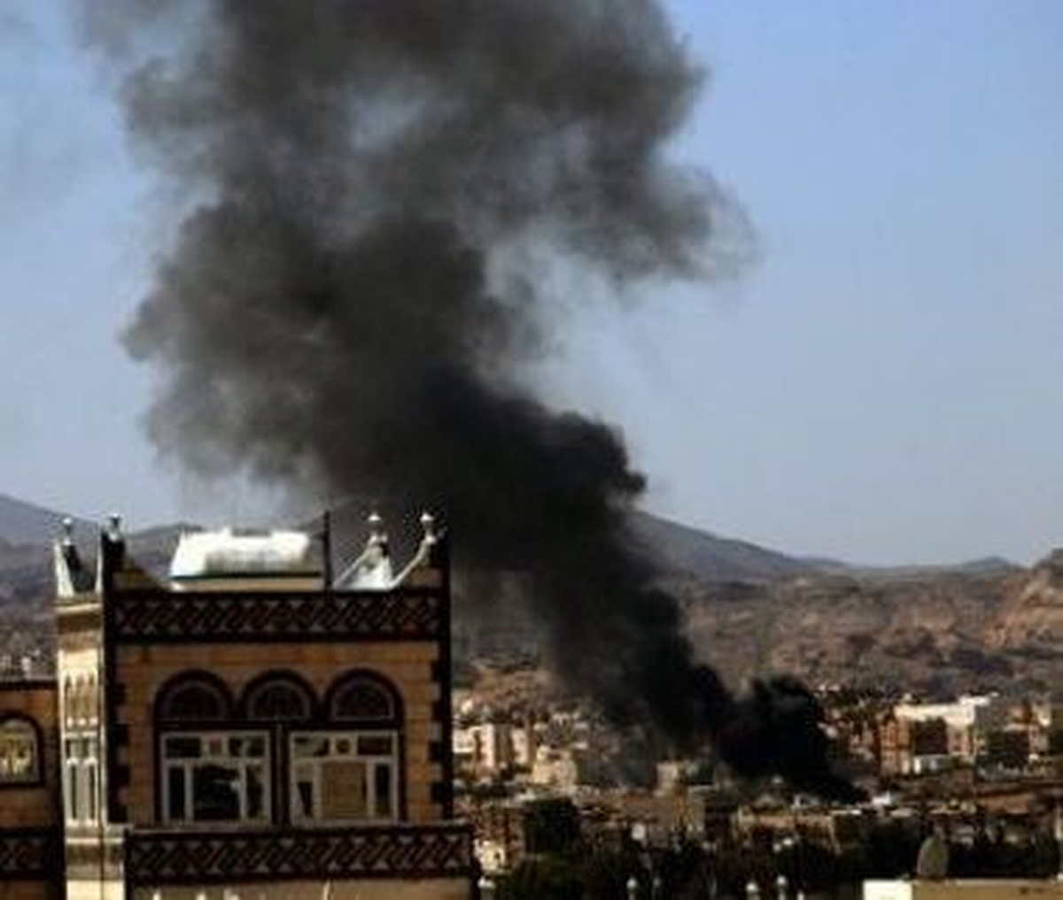 Yemen\'in Başkenti Sana\'da Patlama