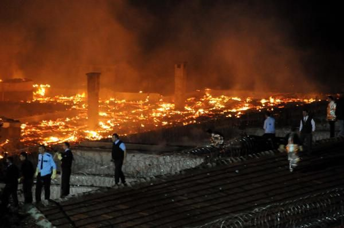 Zonguldak M Tipi Kapalı Cezaevi'ndeki Yangın