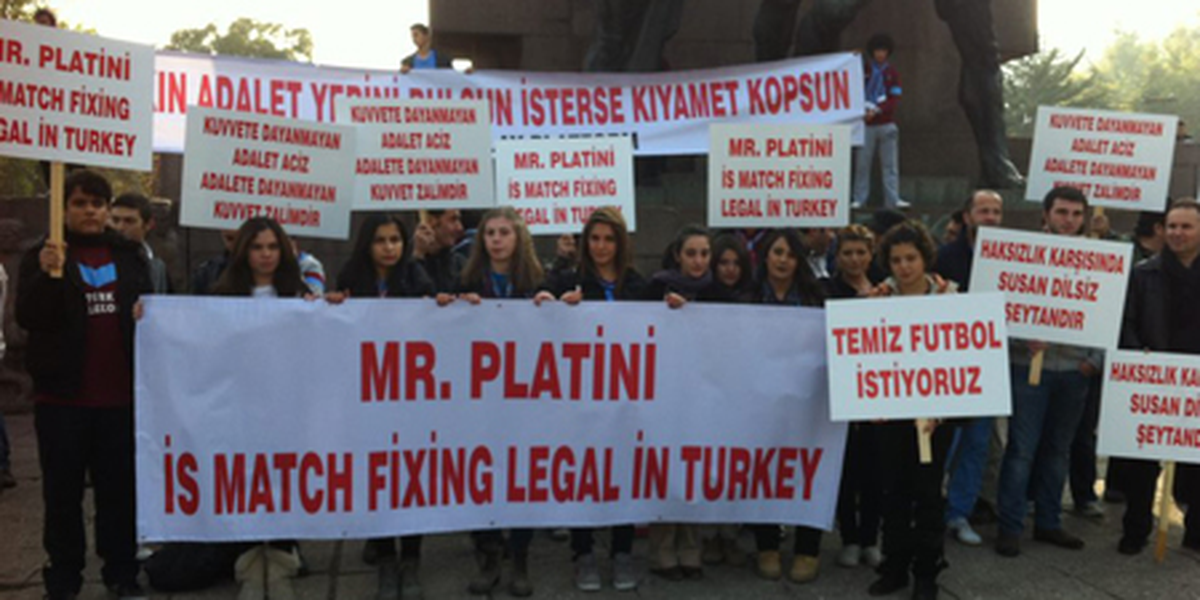 Başkentte "Temiz Futbol" Eylemi