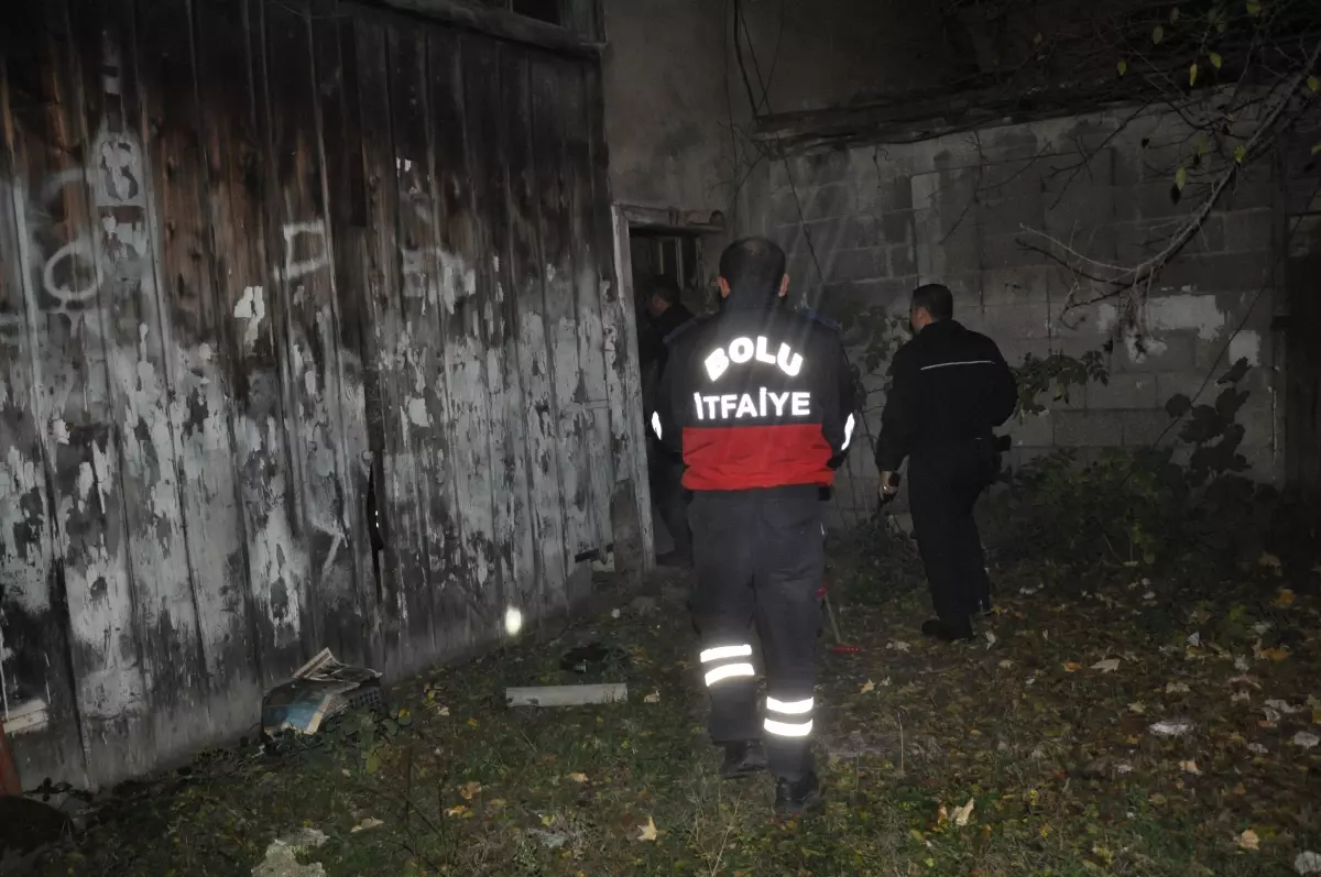 Boş Depodaki Yangın Korkuttu