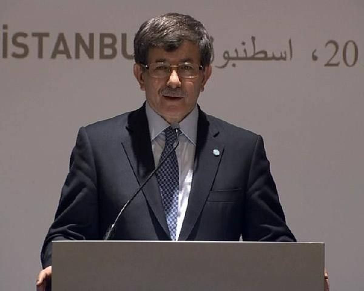 Davutoğlu, Filistin\'e \'Hayır\' Diyenleri Eleştirdi