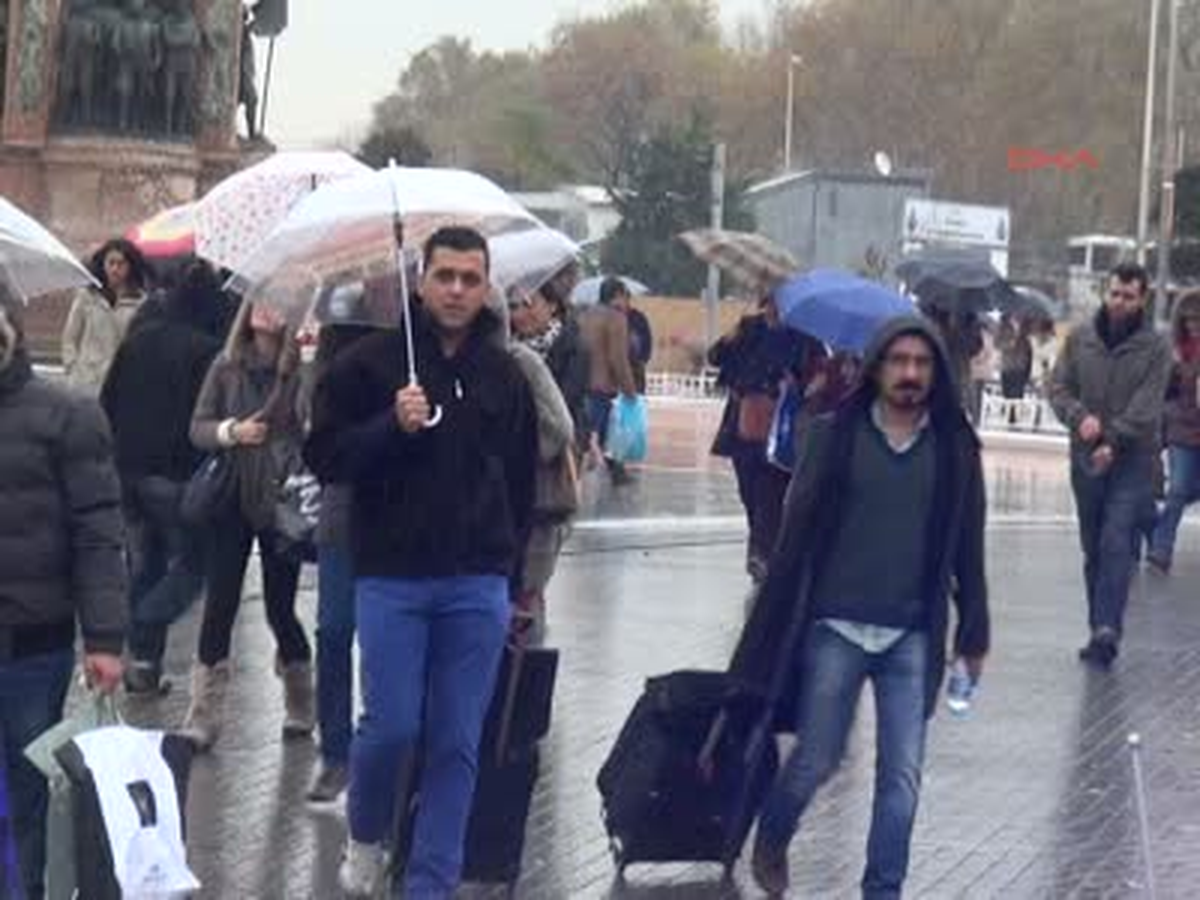 İstanbul\'da Sağanak Yağmur