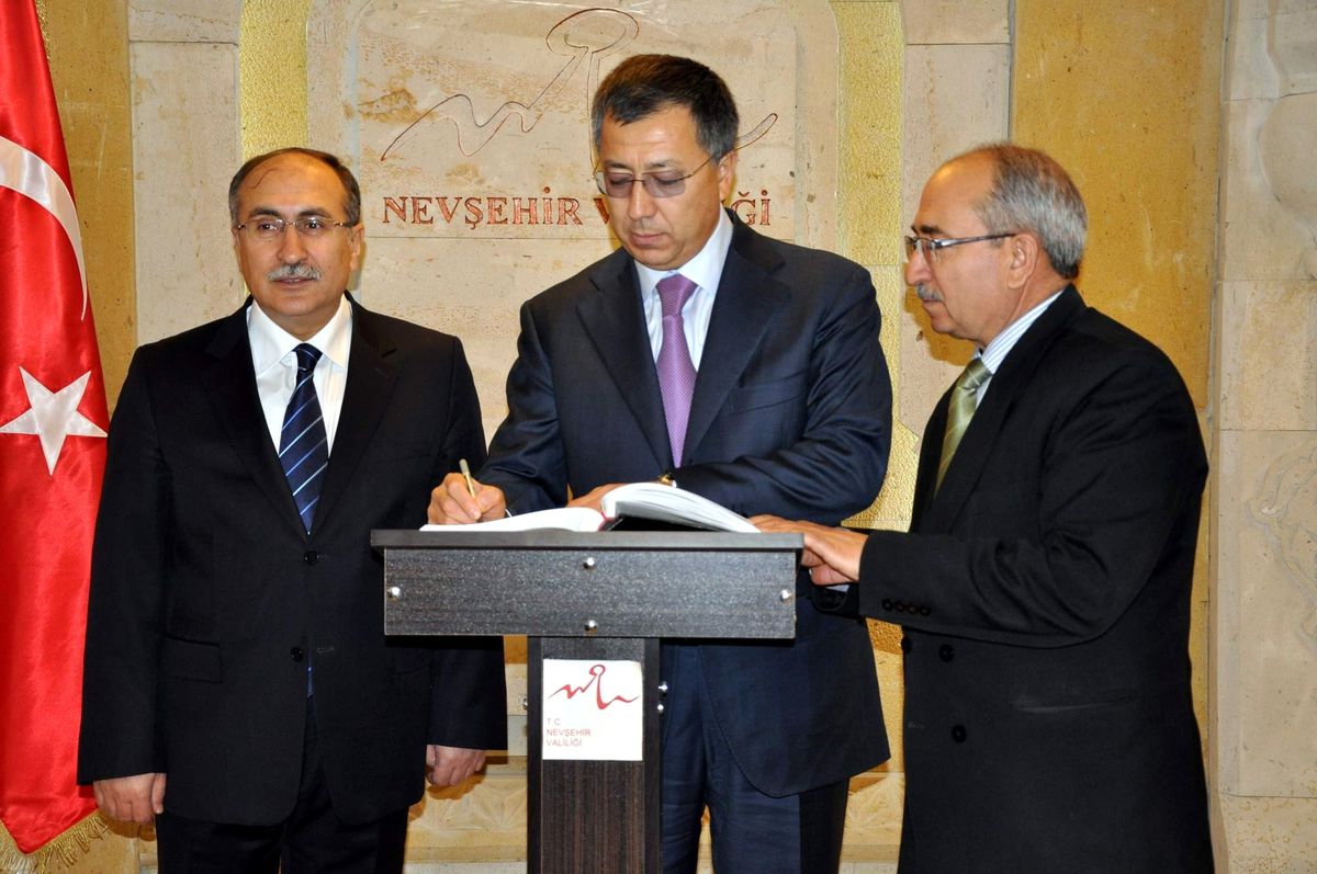 Kazakistan Büyükelçisi Türmebayev Nevşehir\'de