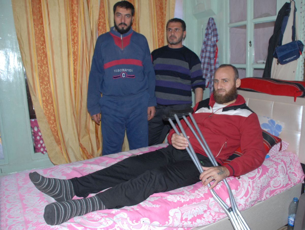 Muhalifler Yaralarını Şanlıurfa\'da Sarıyor