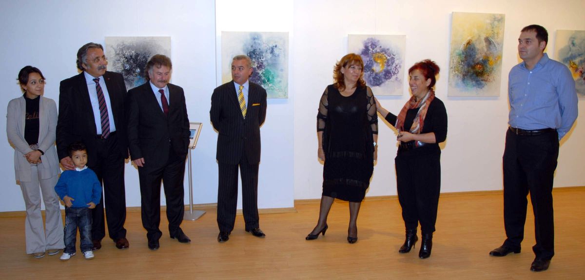 Ressam Arda, Sanko Sanat Galerisi\'nde Sergi Açtı