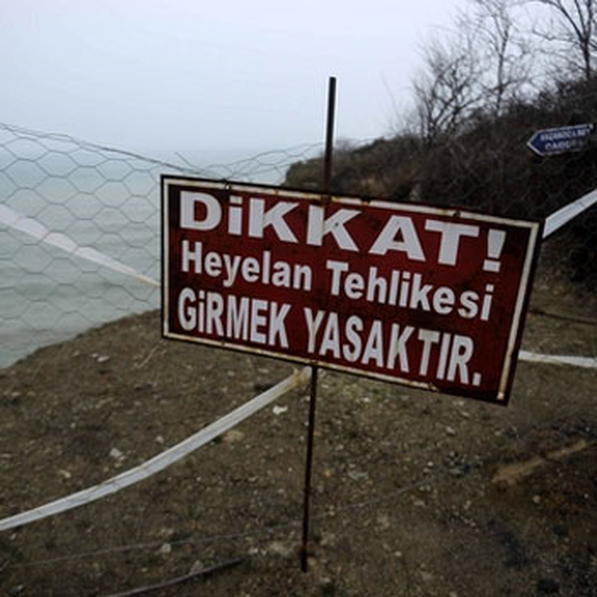 Akçakoca\'daki Heyelan Riski