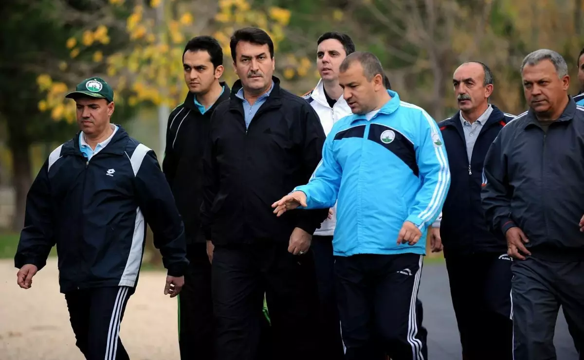 Başkan Dündar Spor Sonrası Çorba Keyfi Yaptı