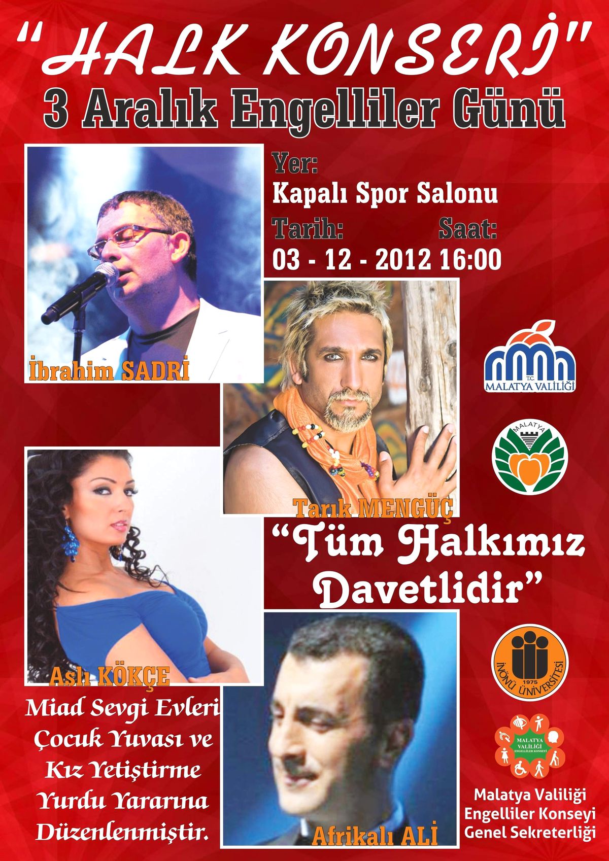Malatya\'da Halk Konseri
