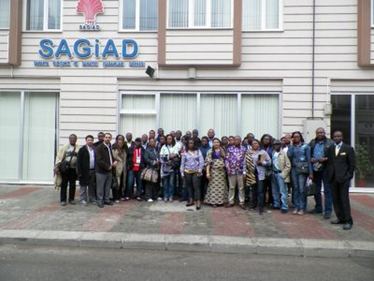 SAGİAD\'ın Demokratik Kongo Heyetini Ağırladı