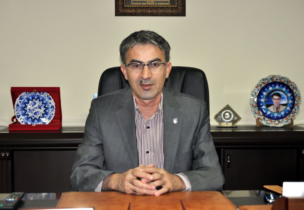 Sağlık-Sen İzmir Şubesi Başkanı Op.dr. Recep Atçı Açıklaması