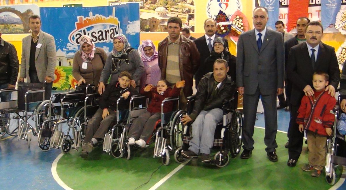 Aksaray\'da 3 Aralık Dünya Engelliler Günü Etkinliği