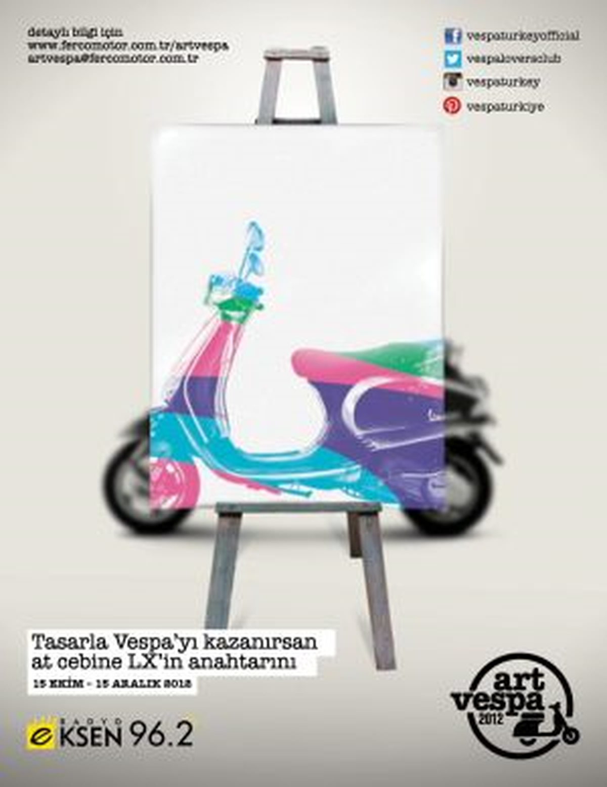Art Vespa Bitmeden Bir Ödül de Radyo Eksen\'den