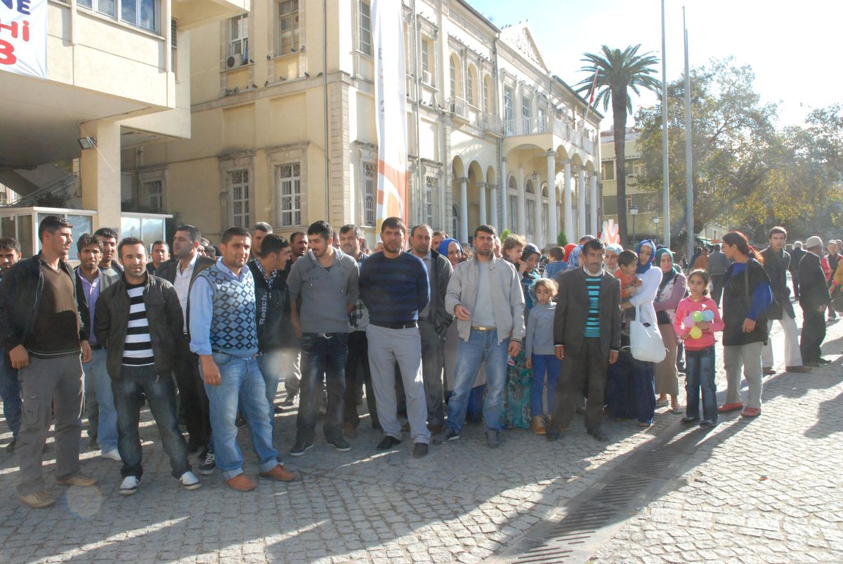 Evlerinin Yıkılmaması İçin Eylem Yaptılar