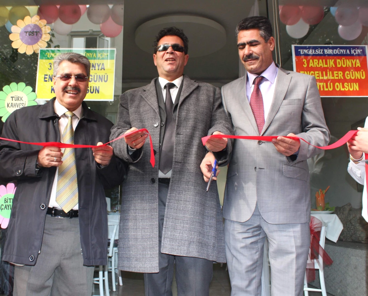 Gaziantep\'te Özürlülere Engelsiz Cafe Açıldı