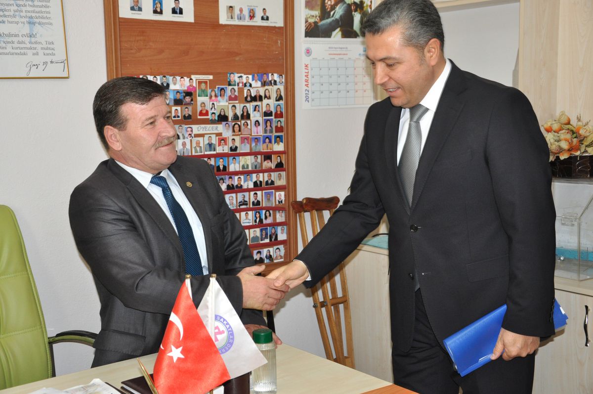 Kırklareli Emniyet Müdürü Aktaş Tsd Kırklareli Şubesini Ziyaret Etti