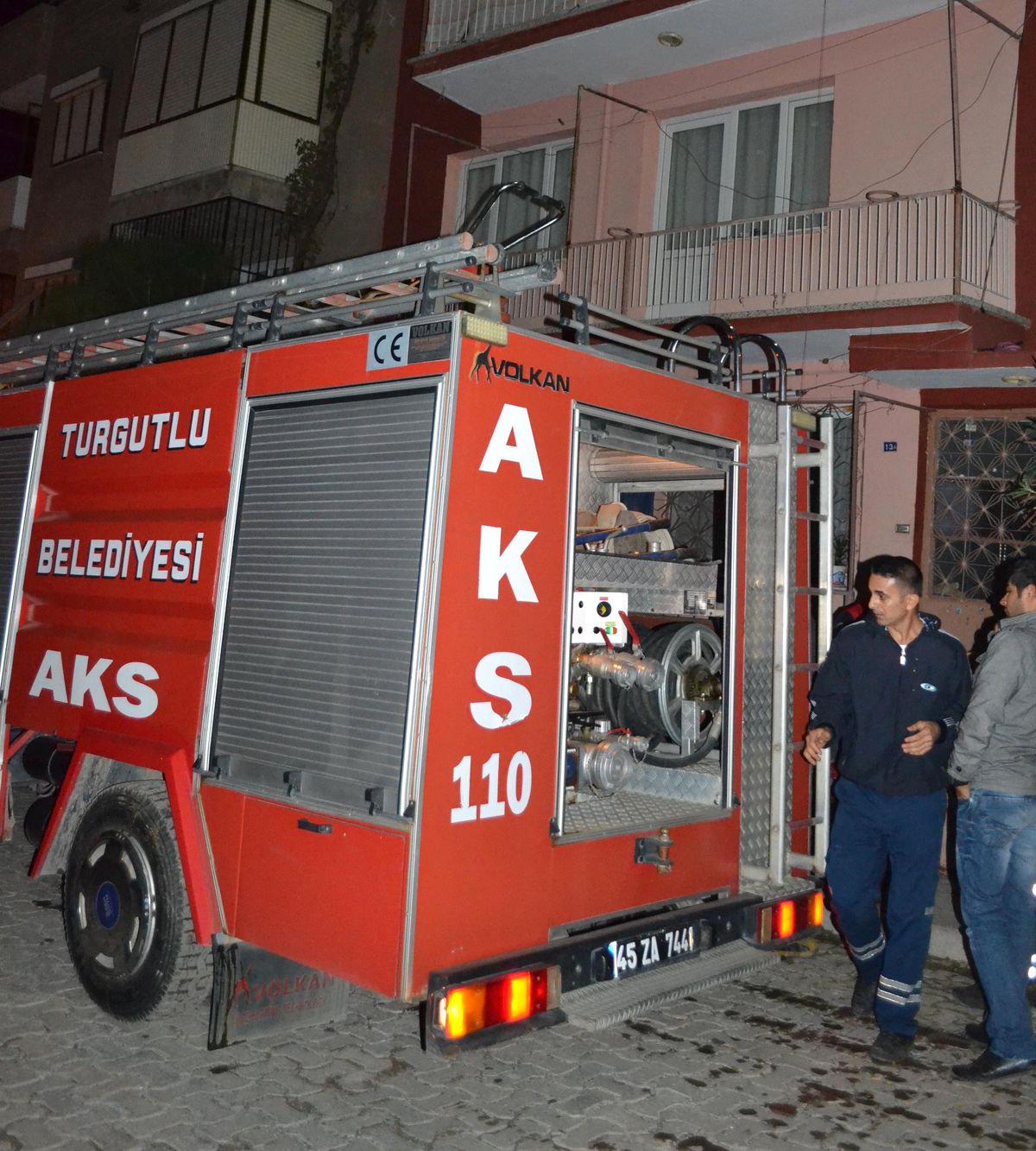 Mutfak Aspiratöründen Yangın Çıktı