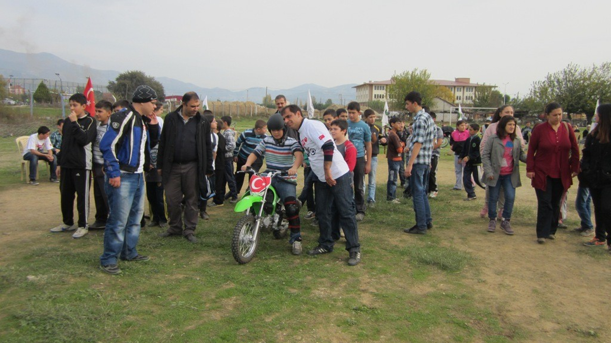 Ödemiş\'te 250 Öğrenci Motor Eğitimine Katıldı