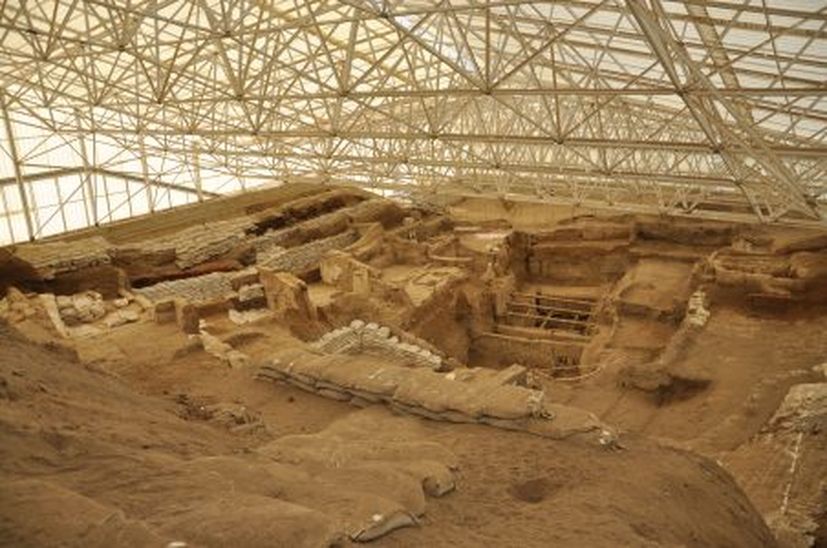 Sabiha Gökçen Ortaokulu Çatalhöyükteydi