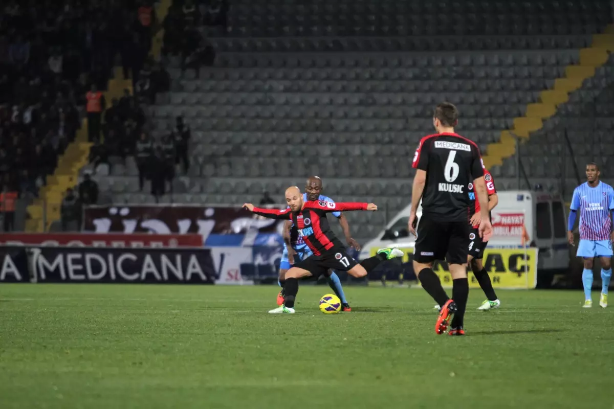 Trabzonspor, Gençlerbirliği\'ni Mağlup Etti