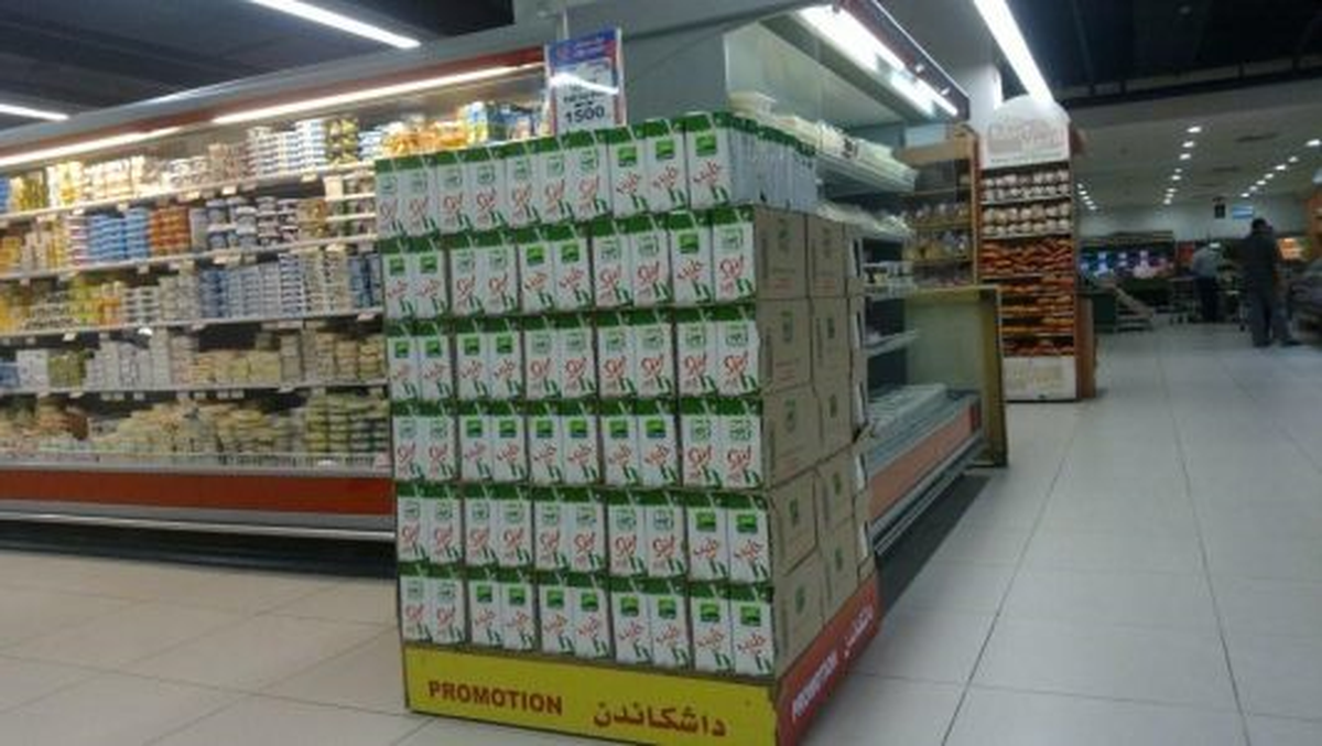 TEKSÜT Markalı Sütler Erbil\'de