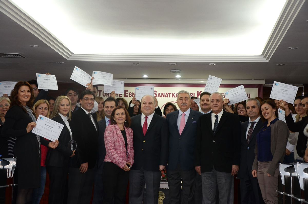 Tesk ve Kosgeb Girişimcileri Sertifikalarını Aldı