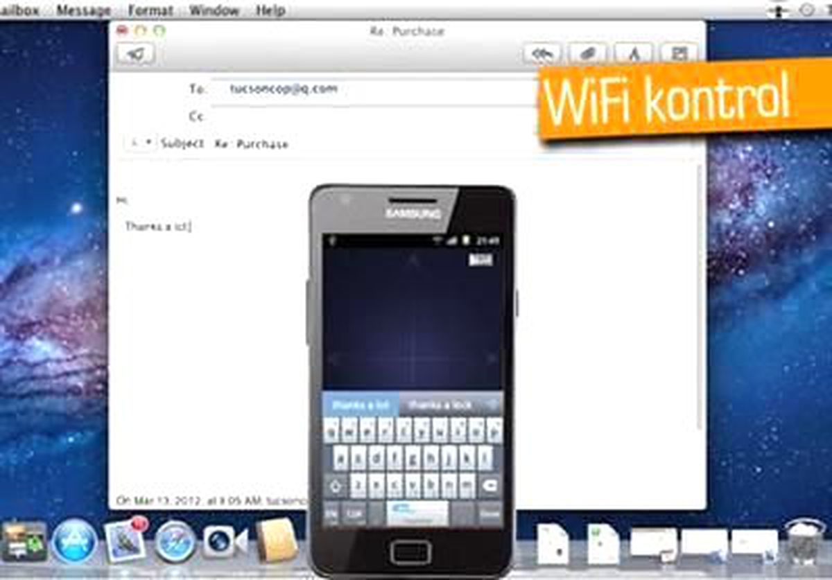 Android Telefonunuzu Pc ve Mac\'de Mouse Olarak Kullanın