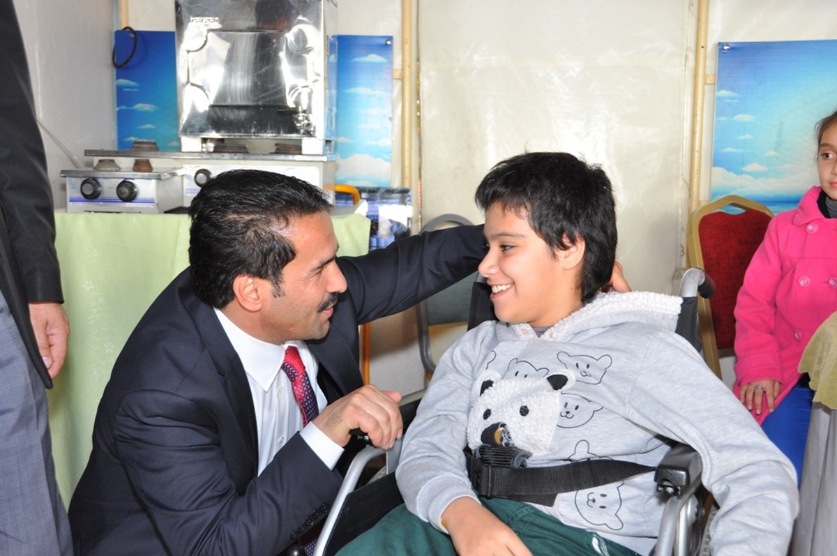 Başkan Yaman Engelli ve Aileleriyle Bir Araya Geldi