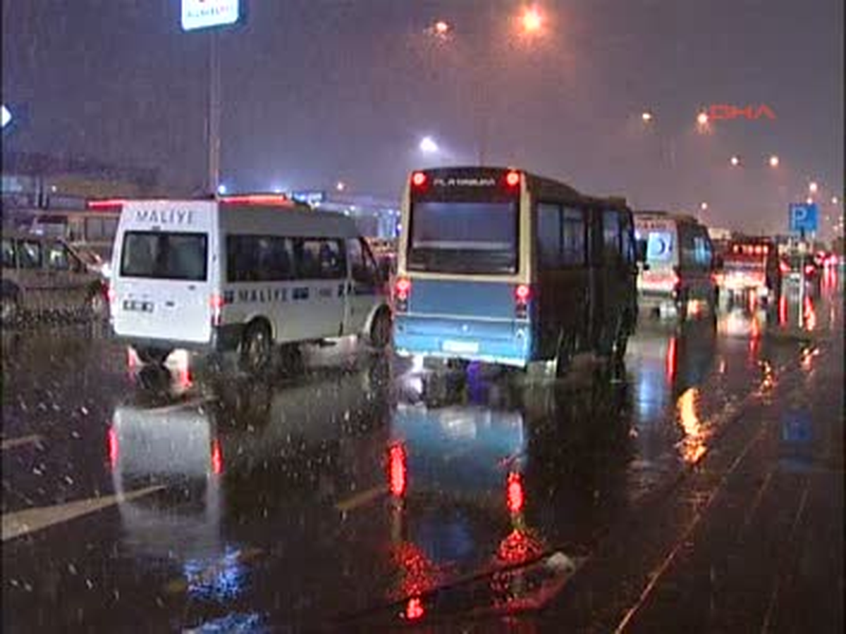 Başkentte Yoğun Kar Yağışı Ek
