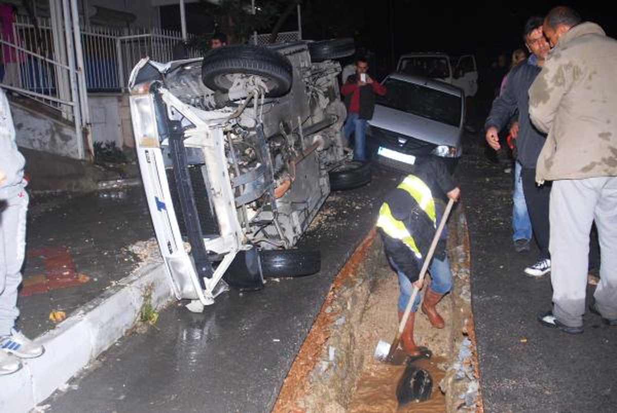 Bomba Değil İsale Hattı Patladı