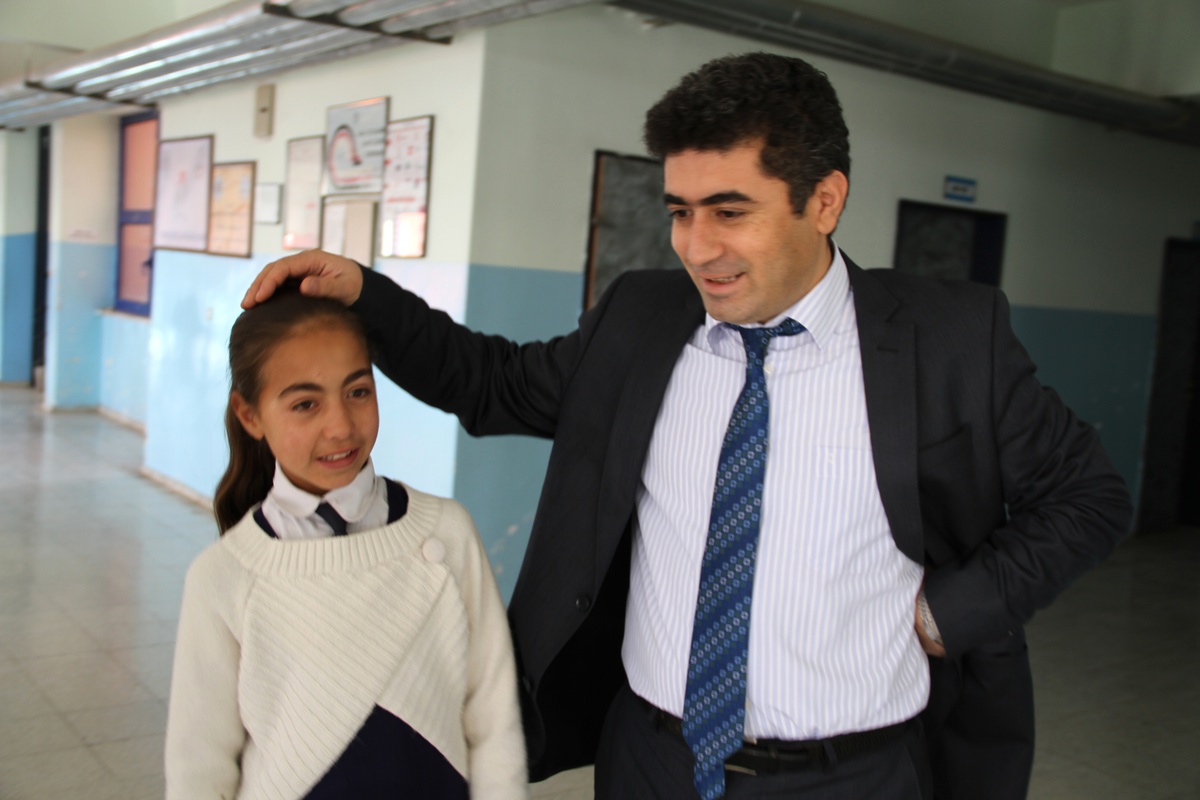 Damal Kaymakamı Çetin, Okullarda İncelemelerde Bulundu