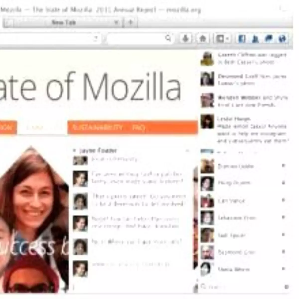 Facebook, Firefox\'a girdi!