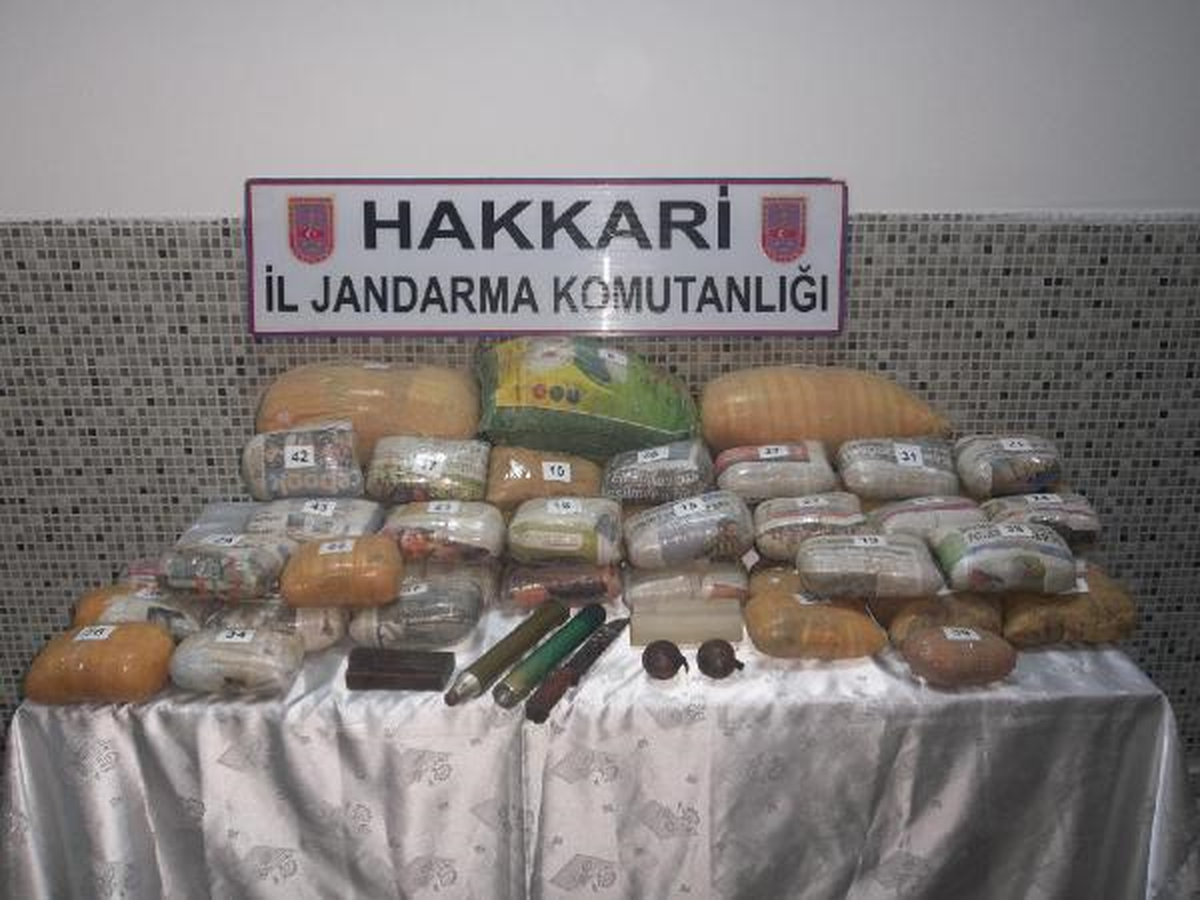 Hakkari\'de Uyuşturucu ve Kaçakçılık Operasyonu: 9 Gözaltı
