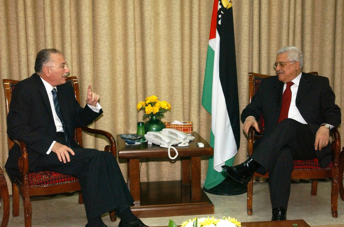 Mahmud Abbas, Ekmeleddin İhsanoğlu\'na Teşekkür Etti