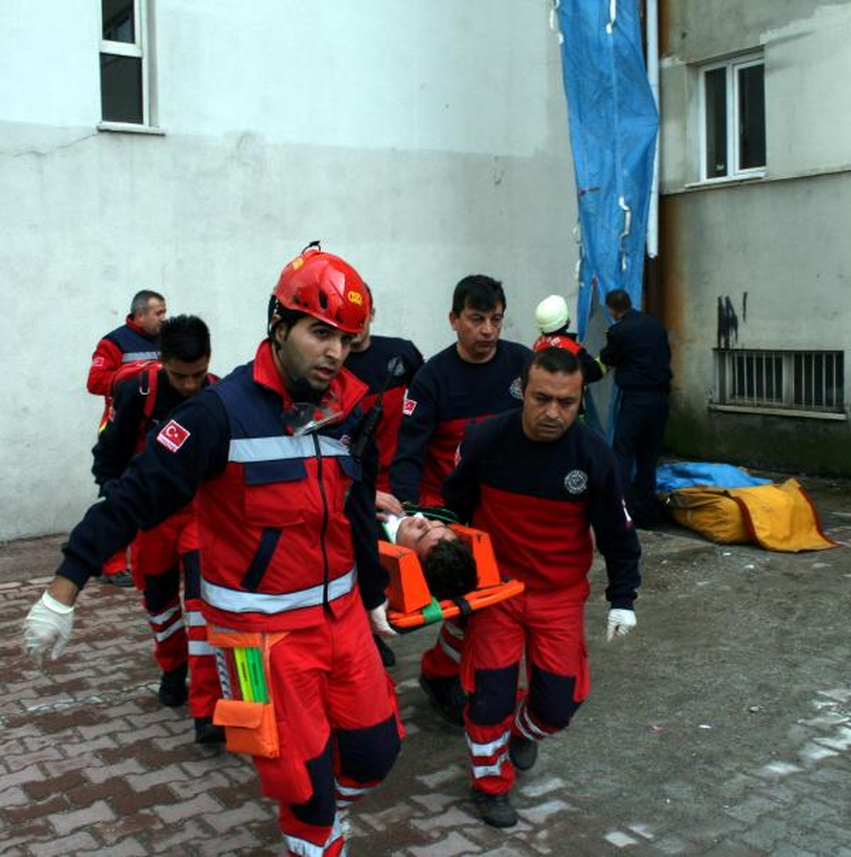Okulda Patlama ve Yangın Tatbikatı