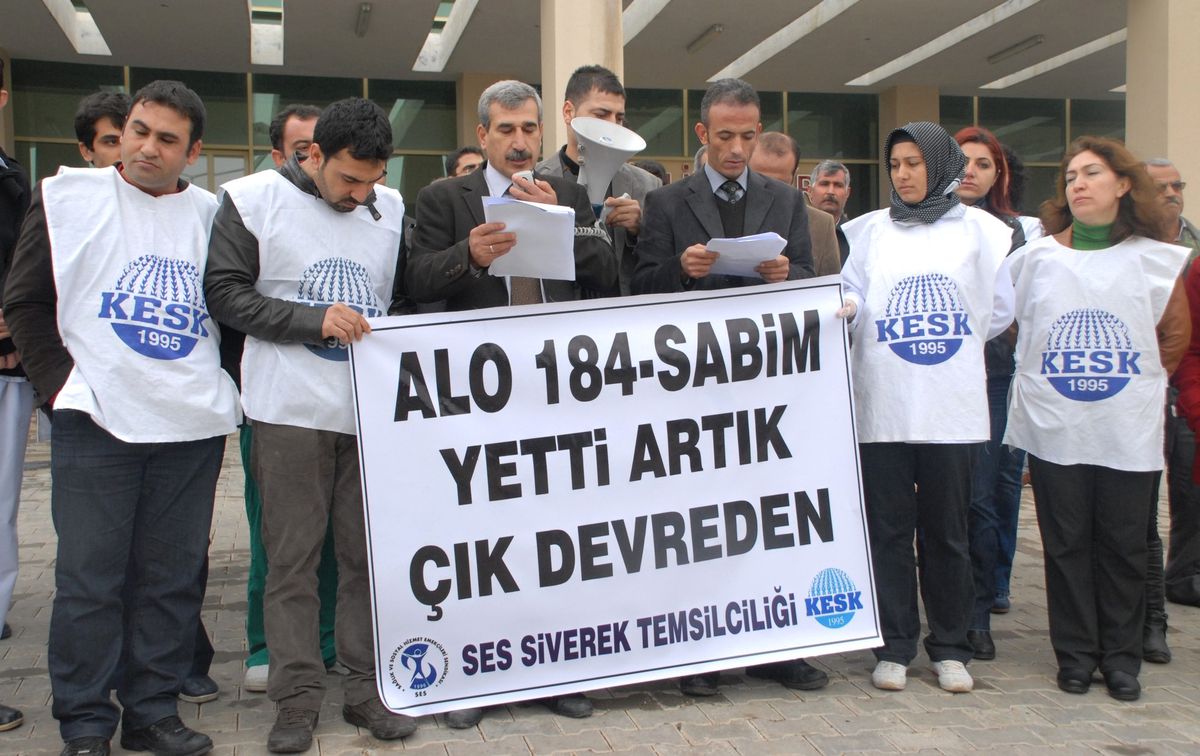 Siverek\'te "184 Sabim" Hattı Alkışlarla Protesto Edildi