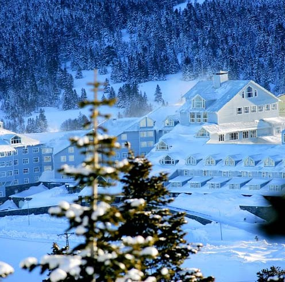 Uludağ\'da Kar Kalınlığı 20 Santimetreye Ulaştı
