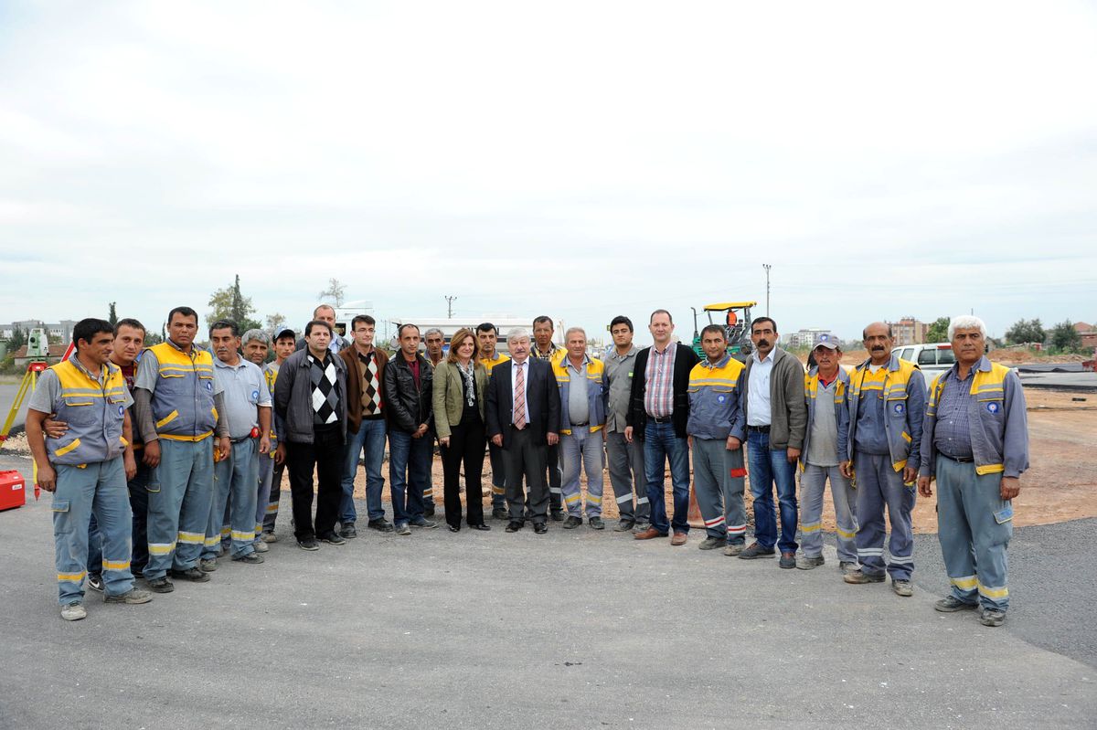 Akaydın\'dan Asfalt Denetimi