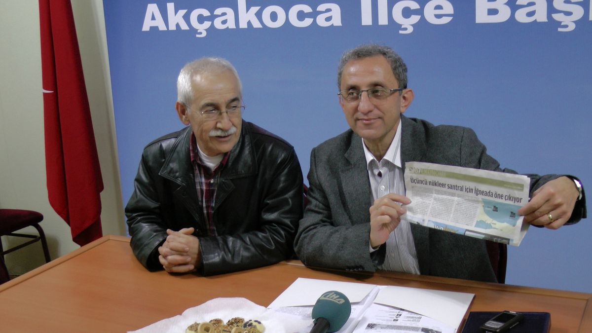 Akçakoca CHP Teşkilatı "Nükleer Santrale" Karşı